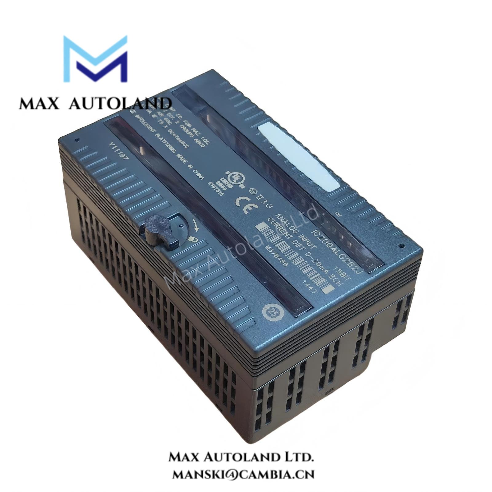 IC200ALG262 GE Analog input 15 bit current differential 8 channel (1)