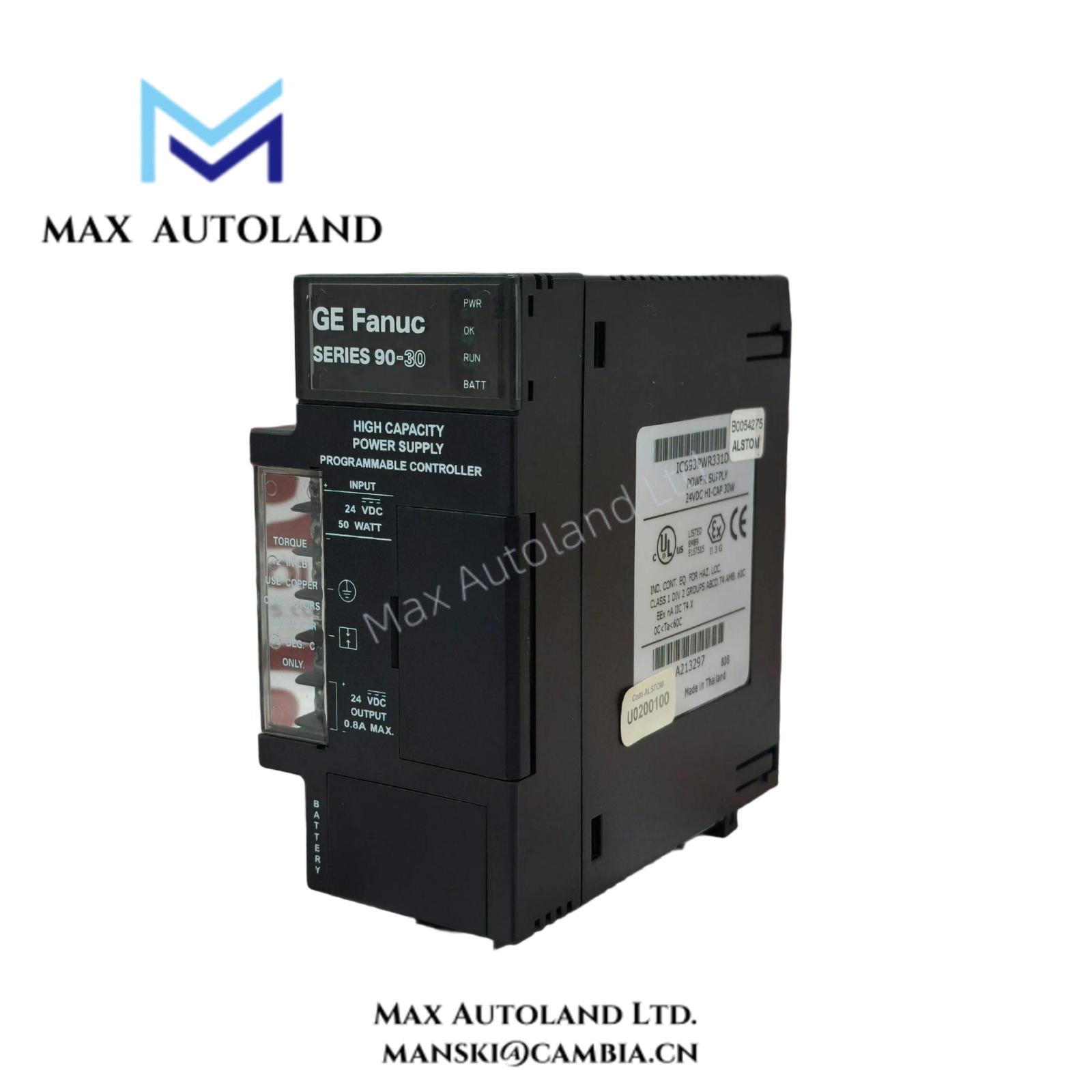 IC693PWR331 GE Series 90-30 High Capacity Power Supply (1)