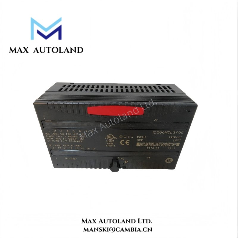 IC200MDL240 GE VERSAMAX 16-Point AC Input Module (3)