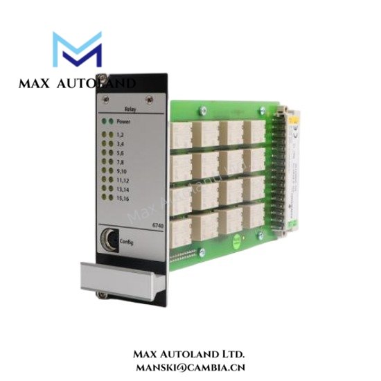 A6740-10 Emerson Epro 16-Channel Output Relay Module (4)