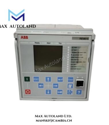ABB Feeder Protection and Control relay REM615C_D HCMBCCAHABB2BNN11E