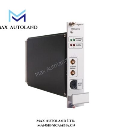 Relative rotor vibration monitor MMS6110 Emerson Epro