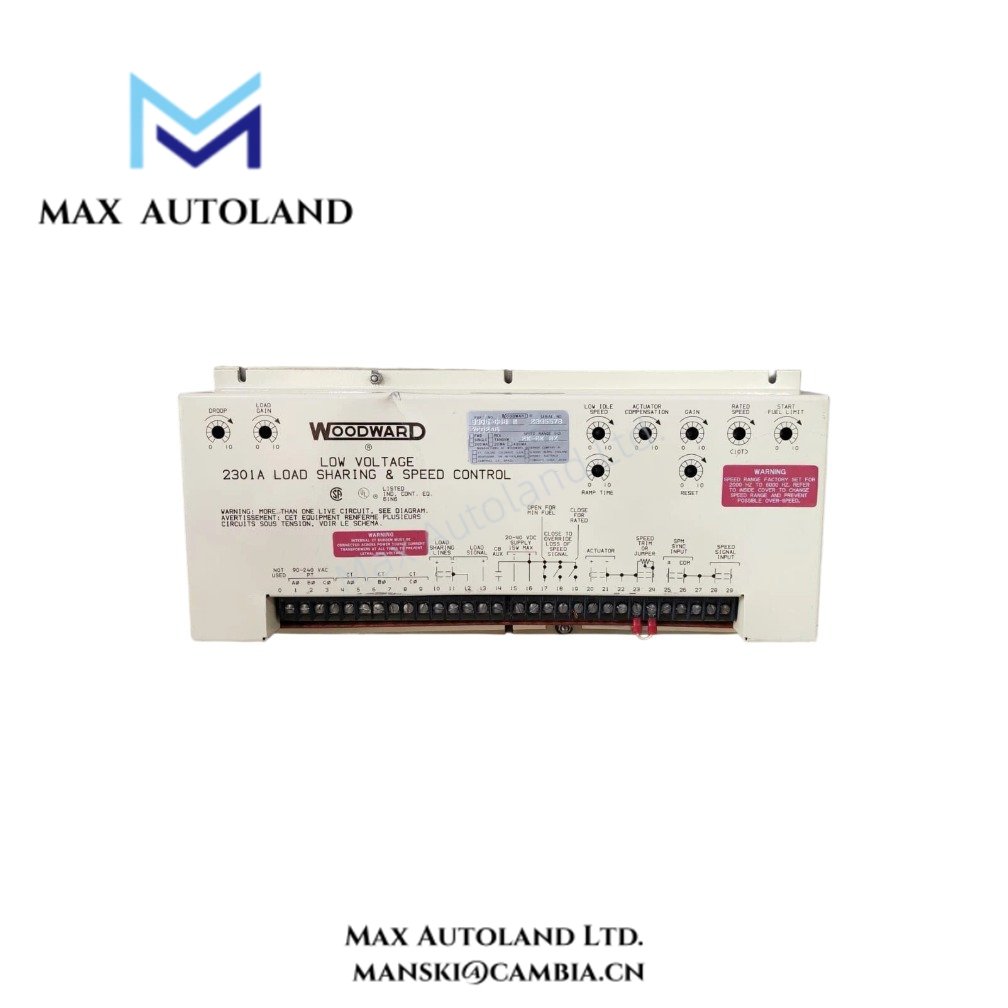 WOODWARD 9905-068 Digital Load Sharing and Speed Controls (3)