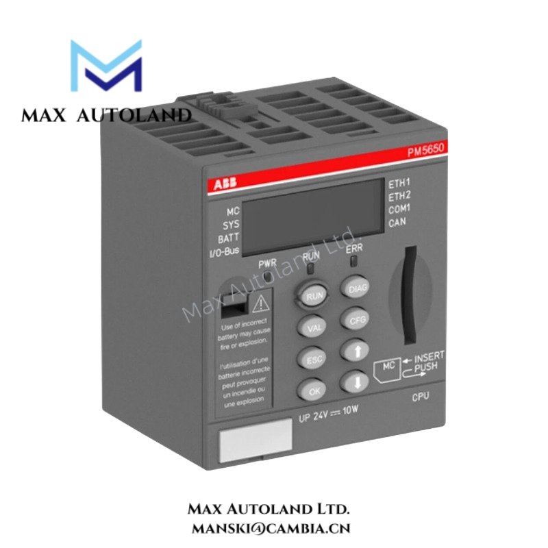 ABB Advant OCS800xA PM5650-2ETH CPU Processors (1)
