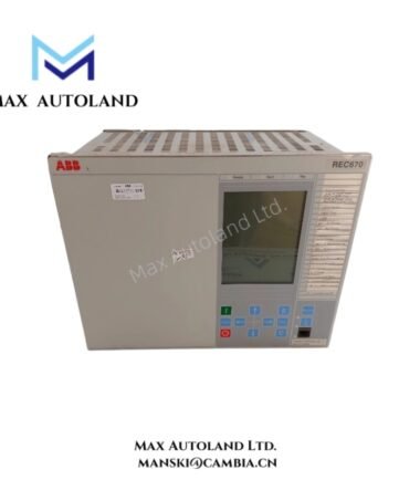 ABB Feeder Protection and Control REC670 1MRK002814-AB