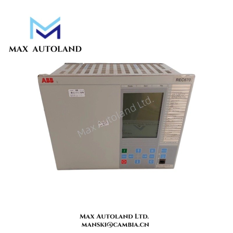 ABB Feeder Protection and Control REC670 1MRK002814-AB (3)