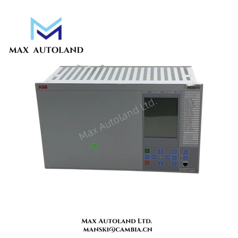 ABB Feeder Protection and Control RED670 1MRK004810-AC (3)
