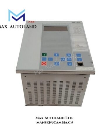 ABB Feeder Protection and Control RET670 1MRK002816-AB