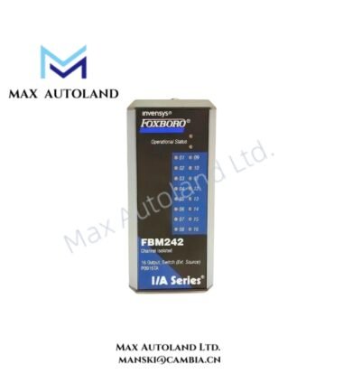 Foxboro16-Channel Discrete Output Module FBM242 RH914TA