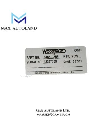 Woodward 5466-355 MicroNet TMR Kernel Power Supply Module