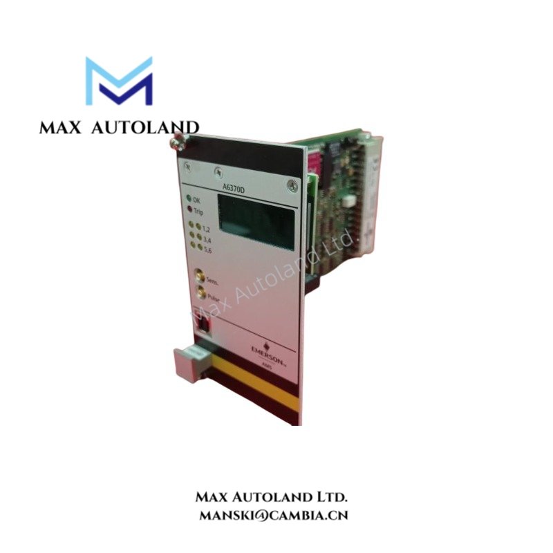 EPRO A6370D AMS 6300 SIS Overspeed Protection Monitor