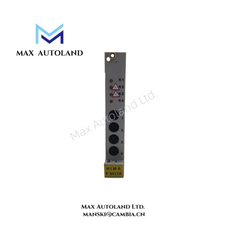 HIMA F3417A 4-Fold Fail-Safe Relay Amplifier