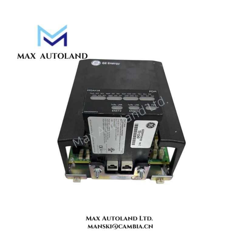 GE IS220PPDAH1B Mark VIe Power Distribution System Feedback I/O Module