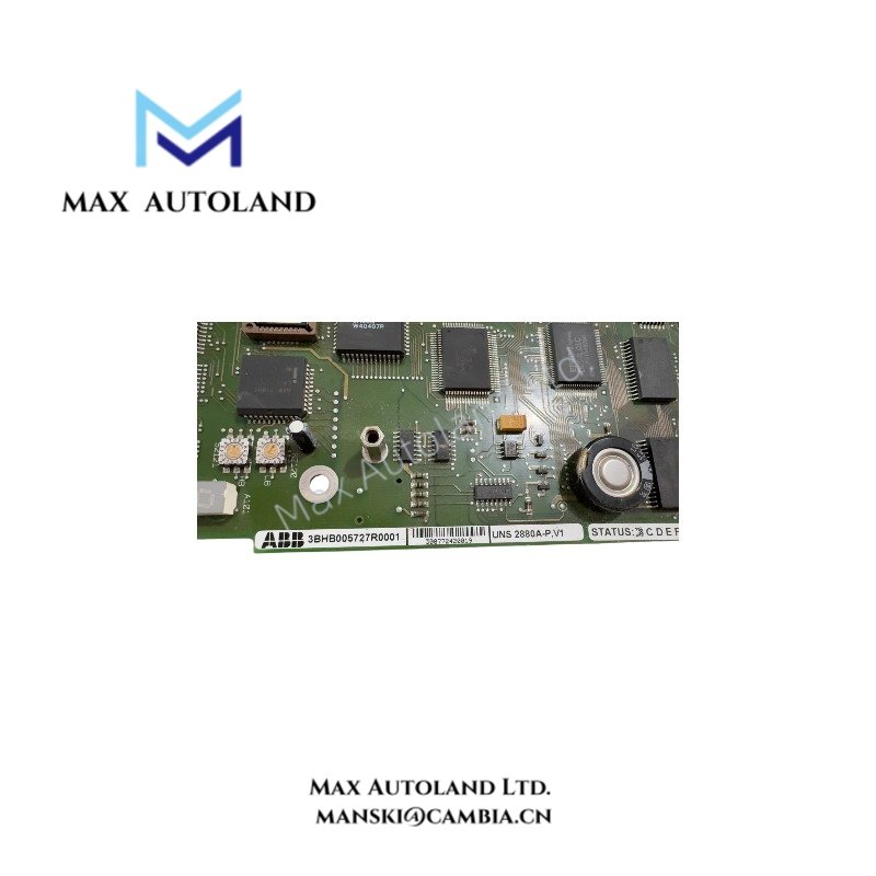 UNS2880A-P 3BHB005727R0001 ABB AC 800PEC 3BHB005727R0001 Industrial Control Board