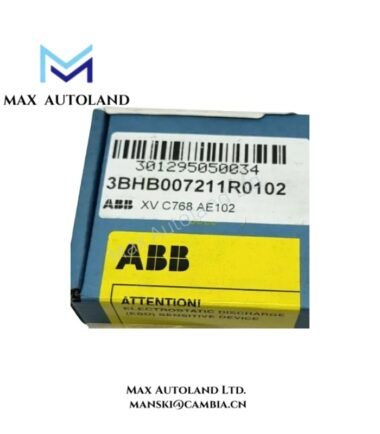 XVC767AE102 3BHB007209R0102 ABB Signal Acquisition Board