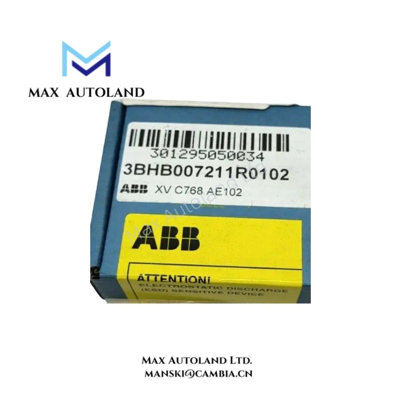 XVC767AE102 3BHB007209R0102 ABB Signal Acquisition Board