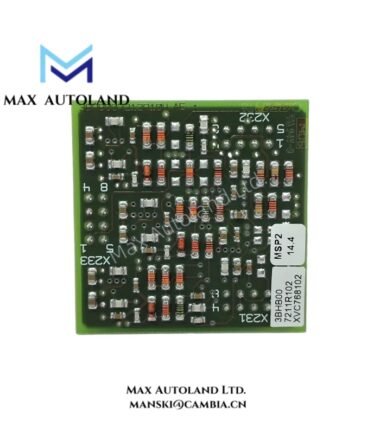 ABB XVC768102 3BHB007211R0102 Control and Measurement Module