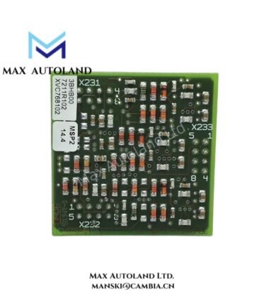ABB XVC768102 3BHB007211R0102 Control and Measurement Module